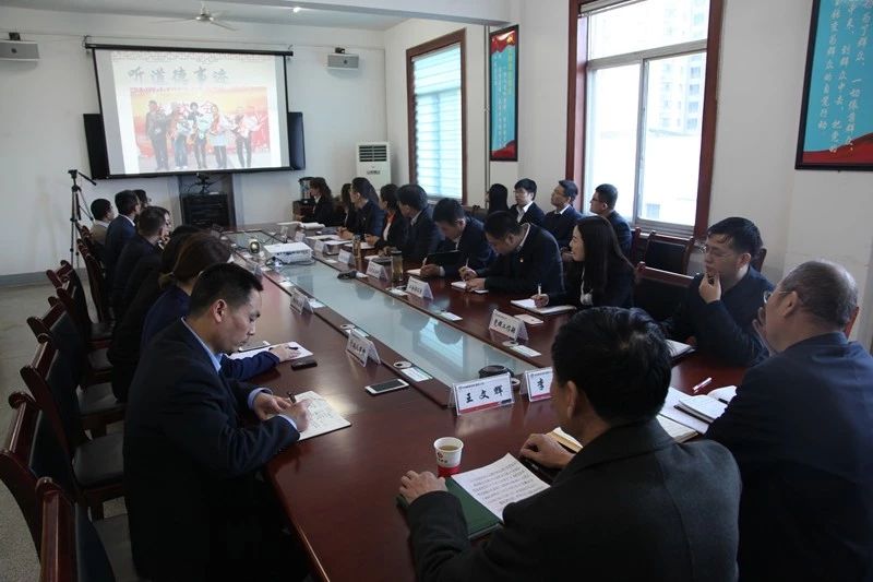 李武強出席集團道德講堂活動 李武強出席集團道德講堂活動