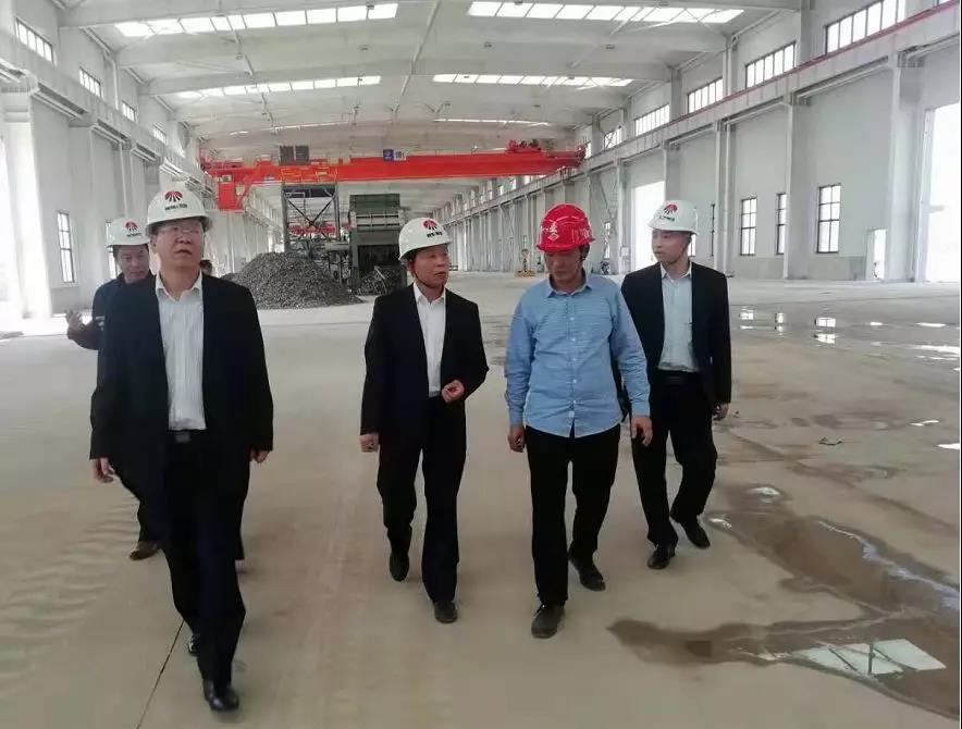唐鑫一行到寶軋公司漢中廢鋼基地調(diào)研指導工作 唐鑫一行到寶軋公司漢中廢鋼基地調(diào)研指導工作