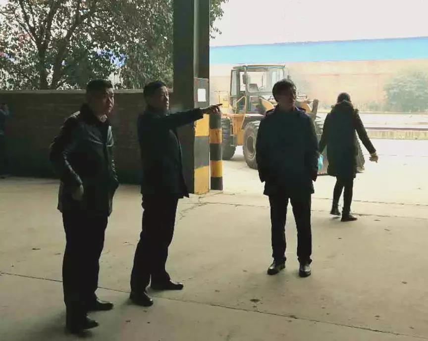 楊召朋到鋼加公司檢查指導工作 楊召朋到鋼加公司檢查指導工作