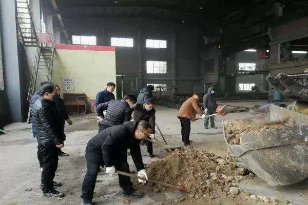 楊召朋到鋼加公司檢查指導工作 楊召朋到鋼加公司檢查指導工作