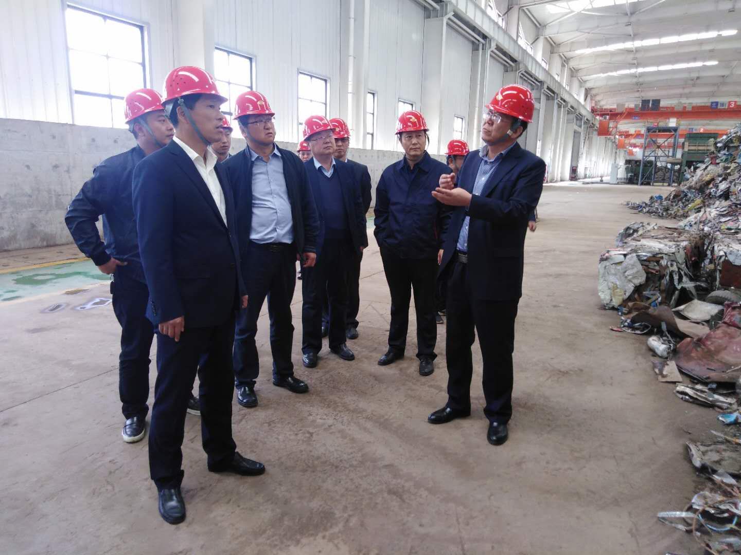 唐鑫到寶軋公司漢中分公司調(diào)研安全工作 唐鑫到寶軋公司漢中分公司調(diào)研安全工作