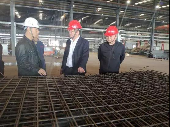 唐鑫到鋼加公司韓城基地調(diào)研 唐鑫到鋼加公司韓城基地調(diào)研