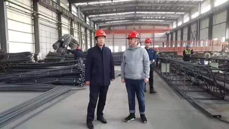 楊召朋深入鋼加公司韓城基地調(diào)研 楊召朋深入鋼加公司韓城基地調(diào)研